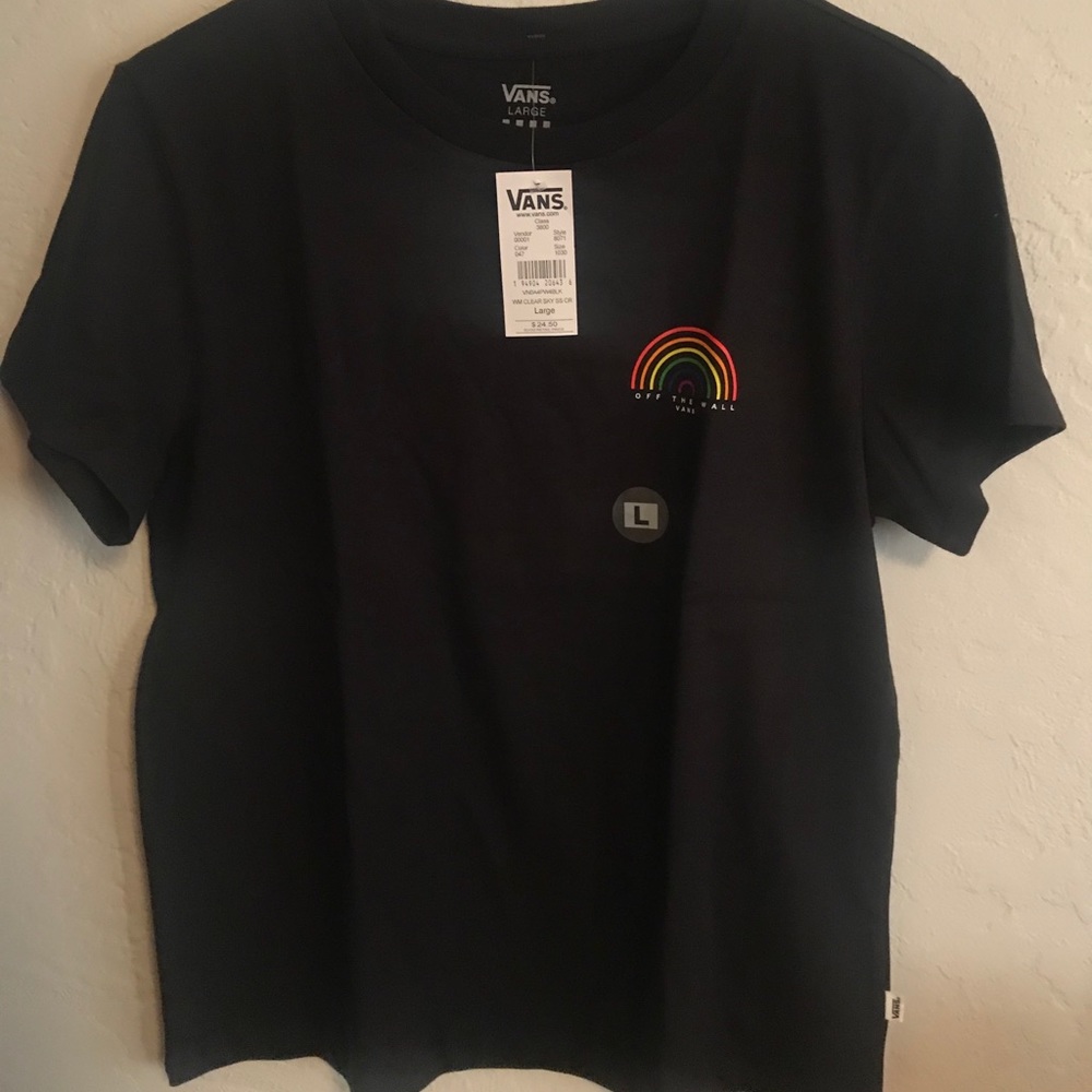 NWT VANS RAINBOW TOP